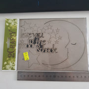 2CRAFTY Chip Board -Love you to the Moon and Back